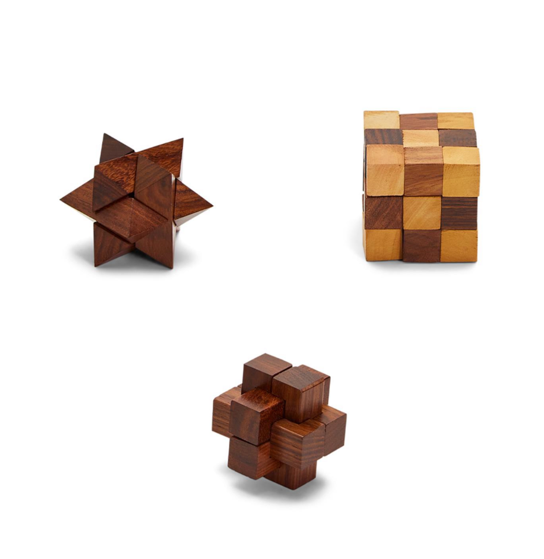 Wood-Crafted Puzzle